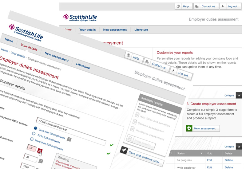 Scottish Life Digital Audit and Design