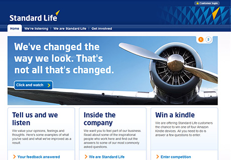 Standard Life campaign site